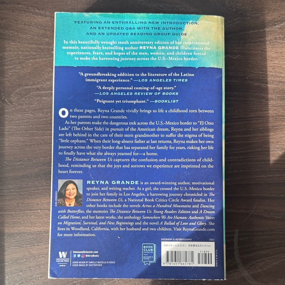 The Distance Between Us Book - Picture 2 of 4